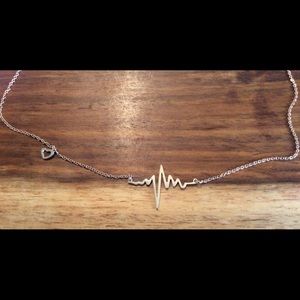 Heartbeat Necklace w/ pretty pink box included!